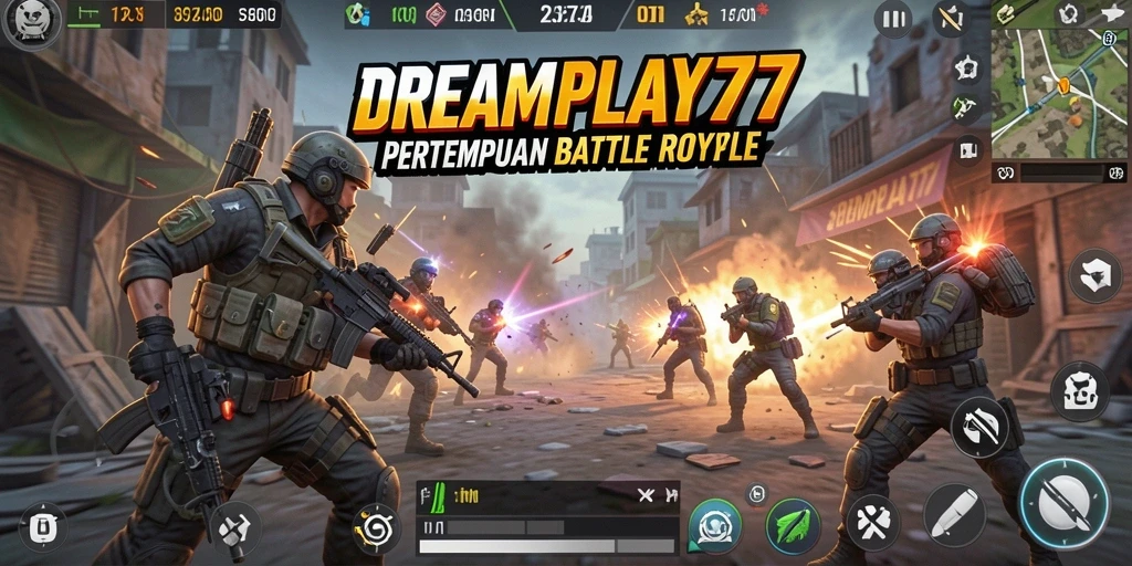 Gameplay intens dan taktik yang mendebarkan dalam DREAMPLAY77.