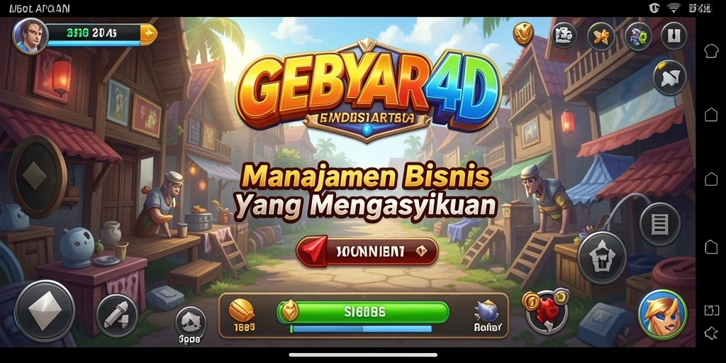 Tampilan gameplay Tycoon yang menarik dan interaktif.