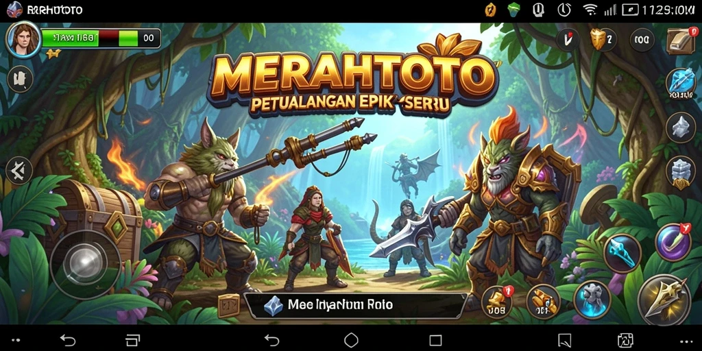 Screenshot gameplay petualangan seru di MERAHTOTO.