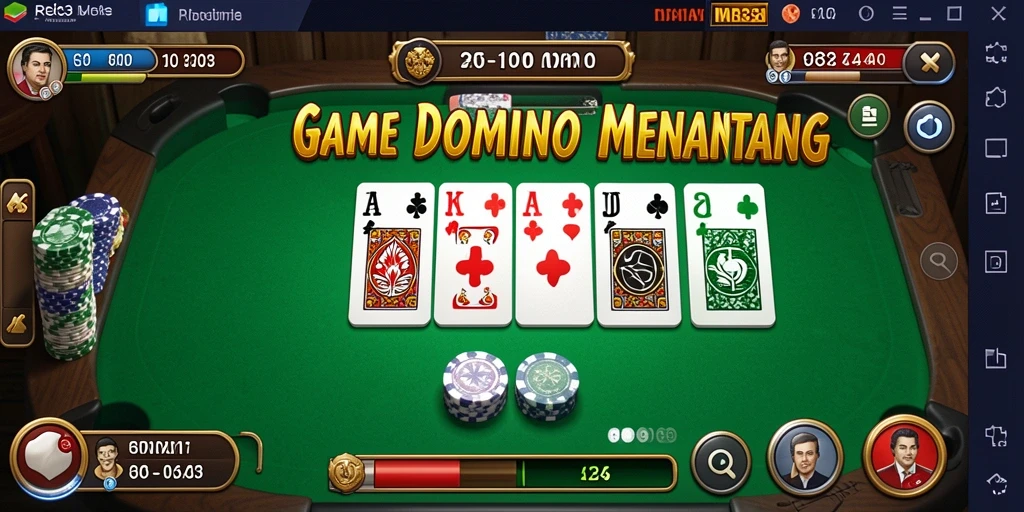 Gameplay seru Domino di RR33 dengan grafis menakjubkan.